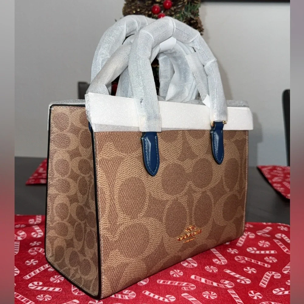 Maggie Tote in Signature Canvas with Cherry charm - Picture 7 of 17